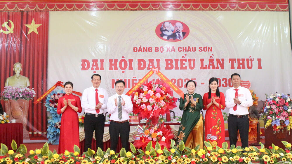 Đại hội Đảng bộ xã Châu Sơn
