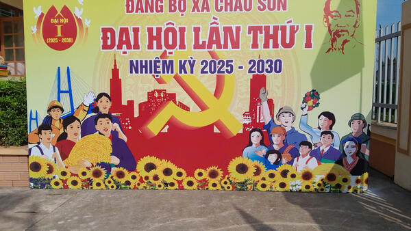 CHUẨN BỊ CHU ĐÁO CHO ĐẠI HỘI ĐẠI BIỂU ĐẢNG BỘ XÃ CHÂU SƠN LẦN THỨ I, NHIỆM KỲ 2025–2030