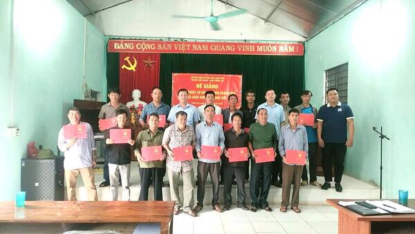 BẾ GIẢNG LỚP KỸ THUẬT CƠ KHÍ HÀN THÔN QUANG HÒA,  XÃ CHÂU SƠN