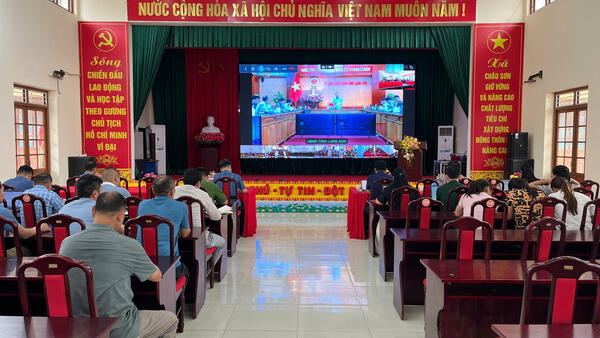 HỘI NGHỊ TRỰC TUYẾN VỀ TĂNG CƯỜNG ĐẨY MẠNH CÔNG TÁC ĐO ĐẠC, LẬP BẢN ĐỒ ĐỊA CHÍNH, LẬP HỒ SƠ ĐỊA CHÍNH VÀ HOÀN THÀNH CƠ SỞ DỮ LIỆU QUỐC GIA VỀ ĐẤT ĐAI
