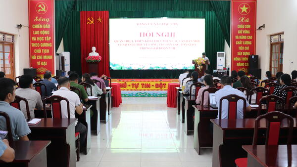 HỘI NGHỊ QUÁN TRIỆT, TRIỂN KHAI THỰC HIỆN CÁC VĂN BẢN MỚI CỦA BAN BÍ THƯ VỀ CÔNG TÁC DÂN TỘC, TÔN GIÁO TRONG GIAI ĐOẠN MỚI