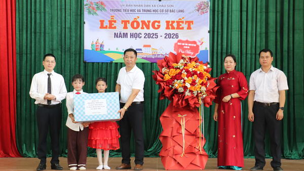 TRƯỜNG TH VÀ THCS BẮC LÃNG TỔNG KẾT NĂM HỌC 2025 – 2026