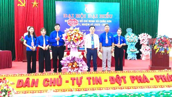 🌟 ĐẠI HỘI ĐẠI BIỂU ĐOÀN TNCS HỒ CHÍ MINH XÃ CHÂU SƠN LẦN THỨ I, NHIỆM KỲ 2025 – 2030