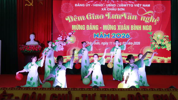 GIAO LƯU VĂN NGHỆ MỪNG ĐẢNG - MỪNG XUÂN BÍNH NGỌ 2026