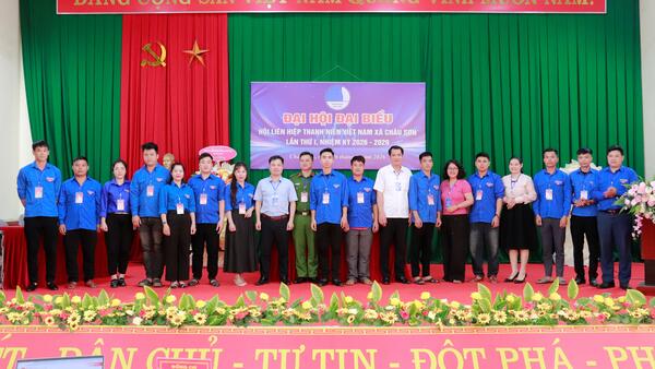 ĐẠI HỘI ĐẠI BIỂU HỘI LHTN VIỆT NAM XÃ CHÂU SƠN LẦN THỨ 1, NHIỆM KỲ 2026 – 2029