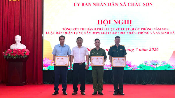 HỘI NGHỊ TỔNG KẾT THỰC HIỆN LUẬT QUỐC PHÒNG NĂM 2018, LUẬT DÂN QUÂN TỰ VỆ NĂM 2019 VÀ LUẬT GIÁO DỤC QUỐC PHÒNG VÀ AN NINH NĂM 2013