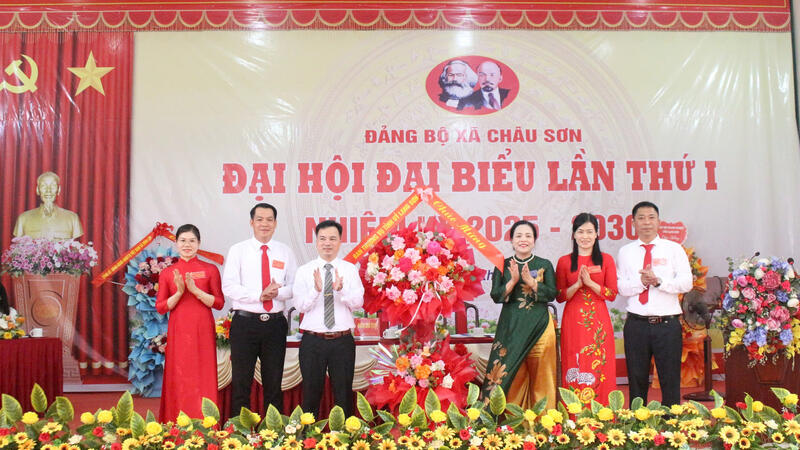 Đại hội Đảng bộ xã Châu Sơn